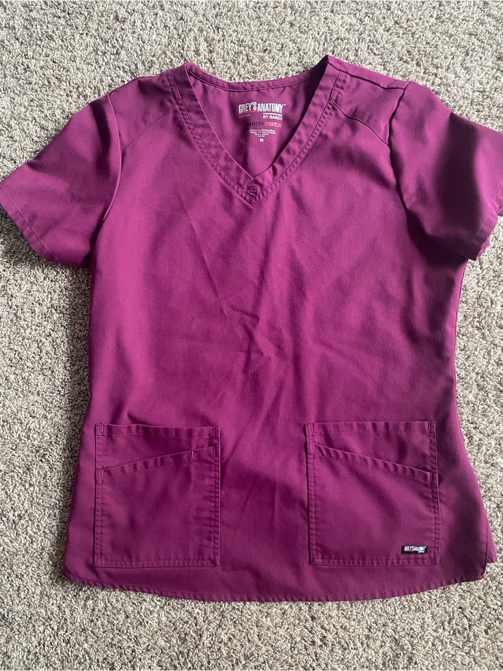 Grey's Anatomy Pink Short Sleeve Kids Dress-Style Top
